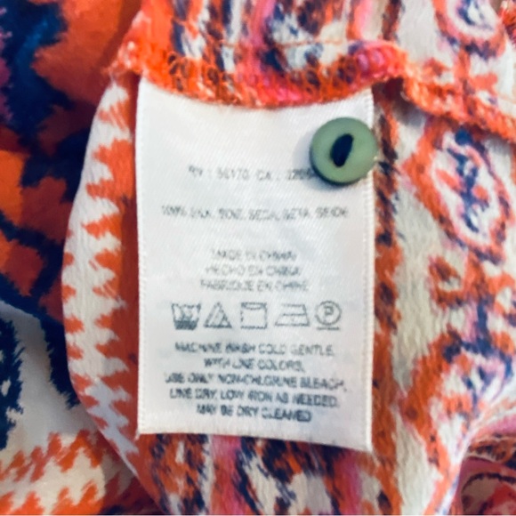 Anthropologie Vanessa Virginia silk sleeveless top, sz S - Picture 8 of 9